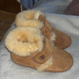 L. L. Bean toddler booties